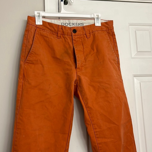 Orange docker pants - Picture 1 of 4